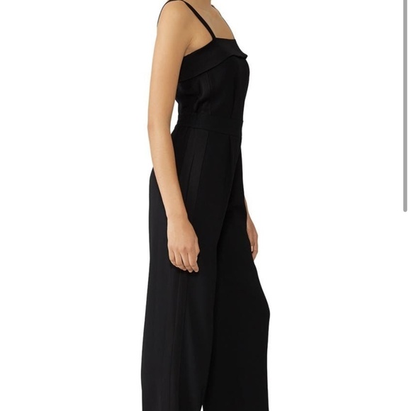Vince Tuxedo Jumpsuit One Piece in Black - Picture 3 of 9